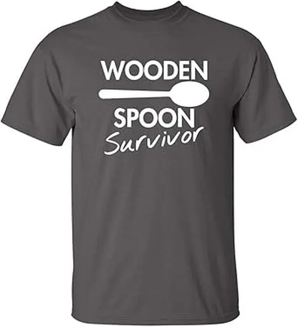 SarcasTees Wooden Spoon Survivor Adult Humor Mens Graphic Novelty Sarcastic Funny T Shirt GHU2503217 1