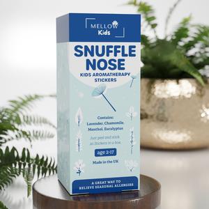SNUFFLE NOSE AROMATHERAPY STICKERS FOR KIDS (30 STICKERS)