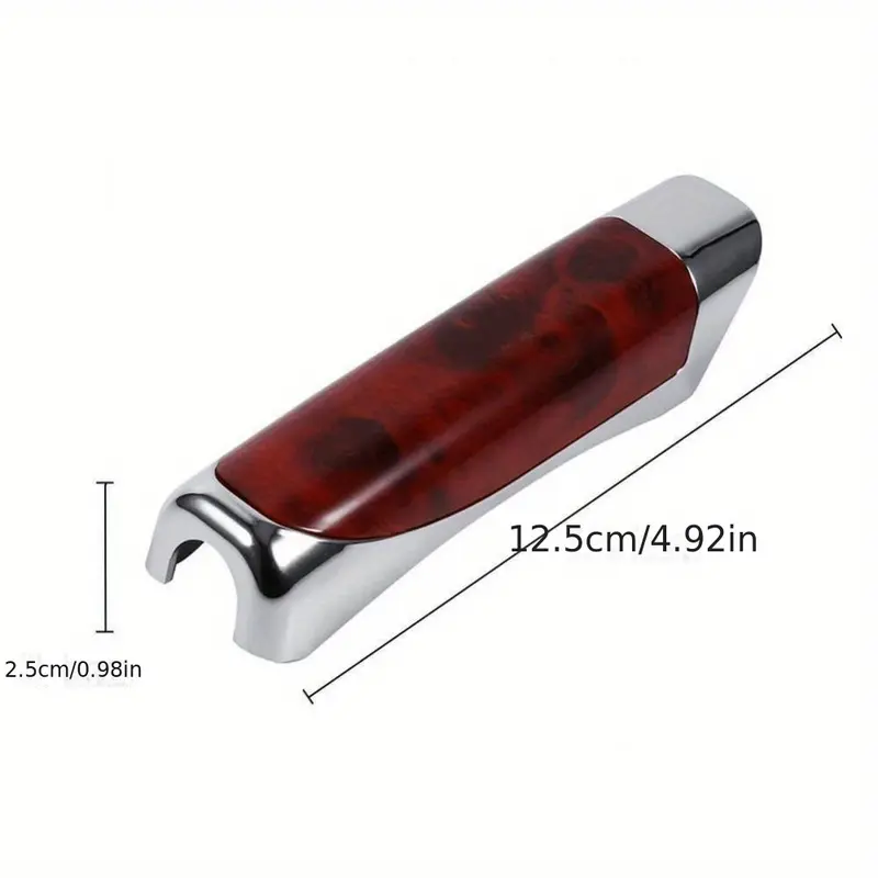 Universal Car Handbrake Sleeve, Durable ABS & Carbon Fiber Finish, Easy Installation, Plastic Material, for Various Vehicle Models, Car Interior Accessories 4