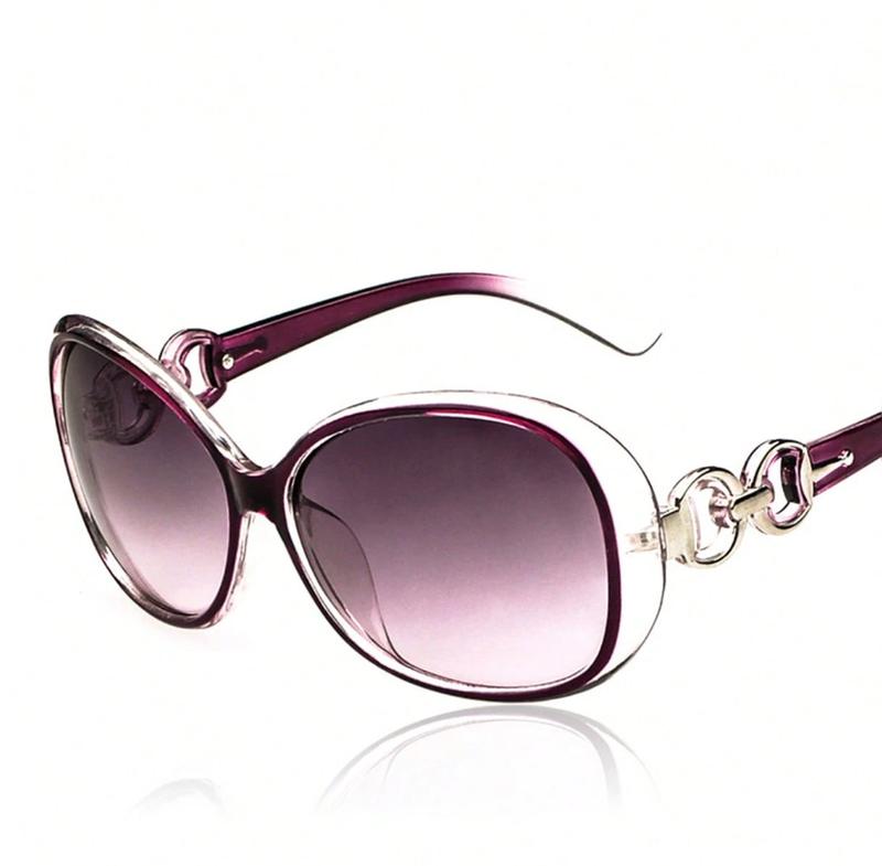 1pc Fashion Eyewear – Oversized Round Frame Glasses for Women 2