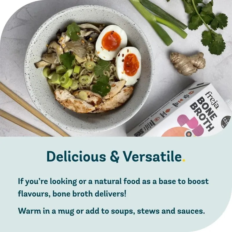 Bone Broth | Best of Mixed Pack | Beef & Chicken | Premium Broth | Delicious & Natural | Low Calorie | High Protein & Collagen | Not from Concentrate, Powder or Cubes | 6 x 500ml 2