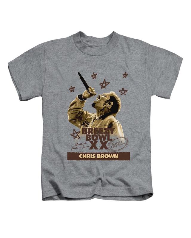 Breezy Bowl Chris Brown Adults T-Shirt Breezy Viral Top New 3