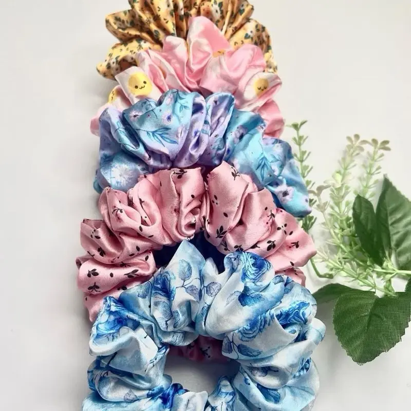 Handmade medium sized Scrunchies - Fashion Hair Accessory