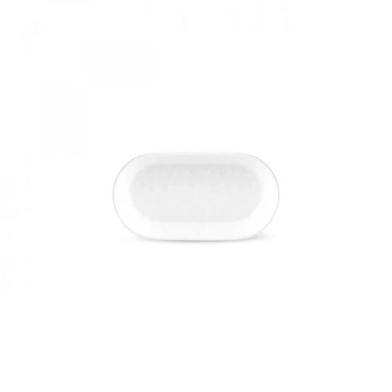 Karaca x by Refika Bembeyaz Bone China Snack Bowl, 13cm, White 3