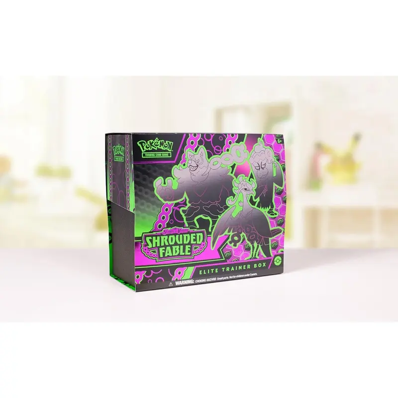 Pokémon TCG: Scarlet & Violet—Shrouded Fable Elite Trainer Box (1 Full Art Promo Card, 9 Boosters & Premium Accessories) 4
