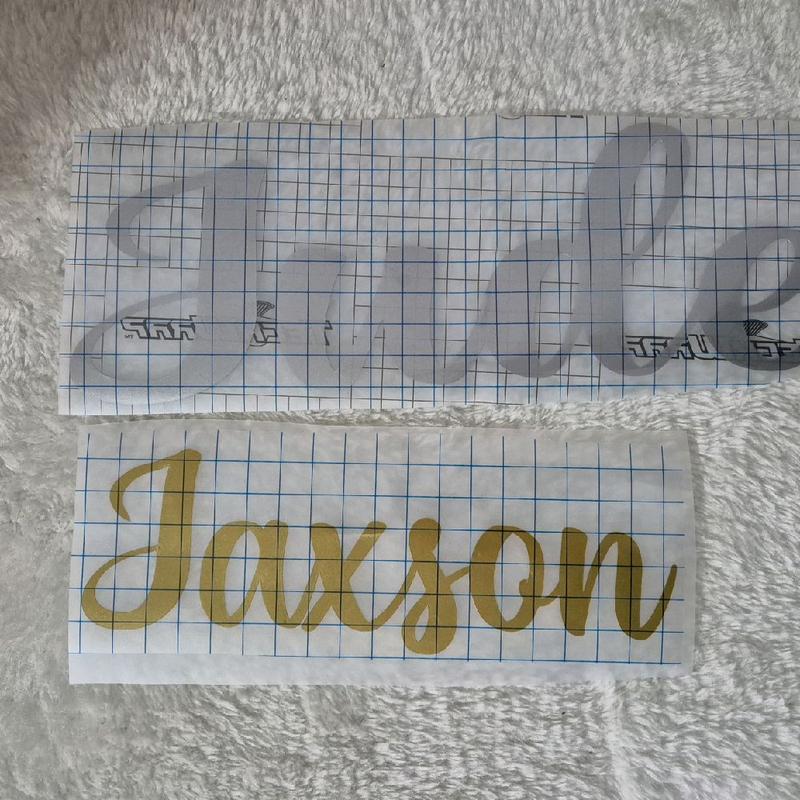 Personalised Name/Word Vinyl Sticker for Balloon Decoration - DIY Balloon Decal 8