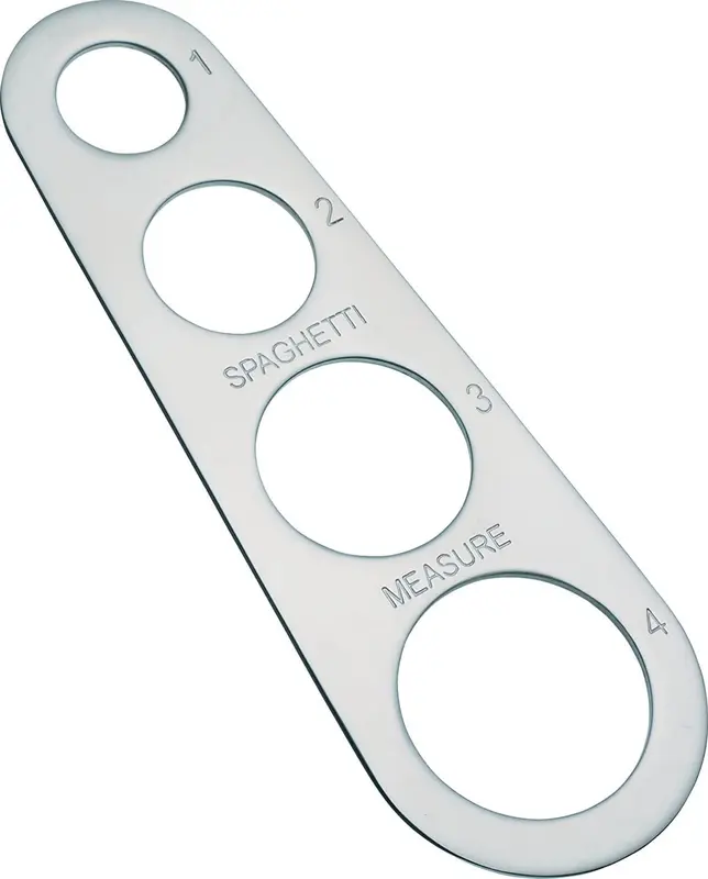 1PCS Stainless Steel Spaghetti Measure Tool 4 Holes Pasta Measuring Portion Control Gadgets Kitchen Accessories 3