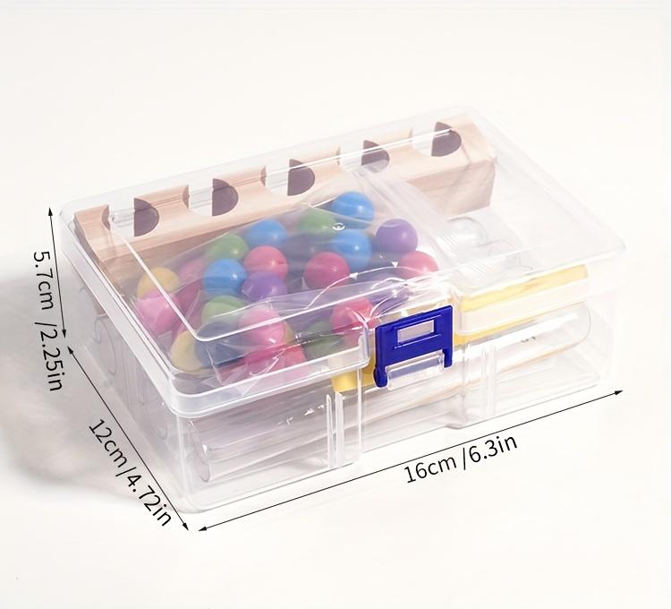 Product Introduction of Colorful Bead Sorting Activity Set, Finger Dexterity and Focus Training, Bead Picking and Sorting Game, Educational Toy for Early Development and Activities, Mixed Colors, Durable Material 8
