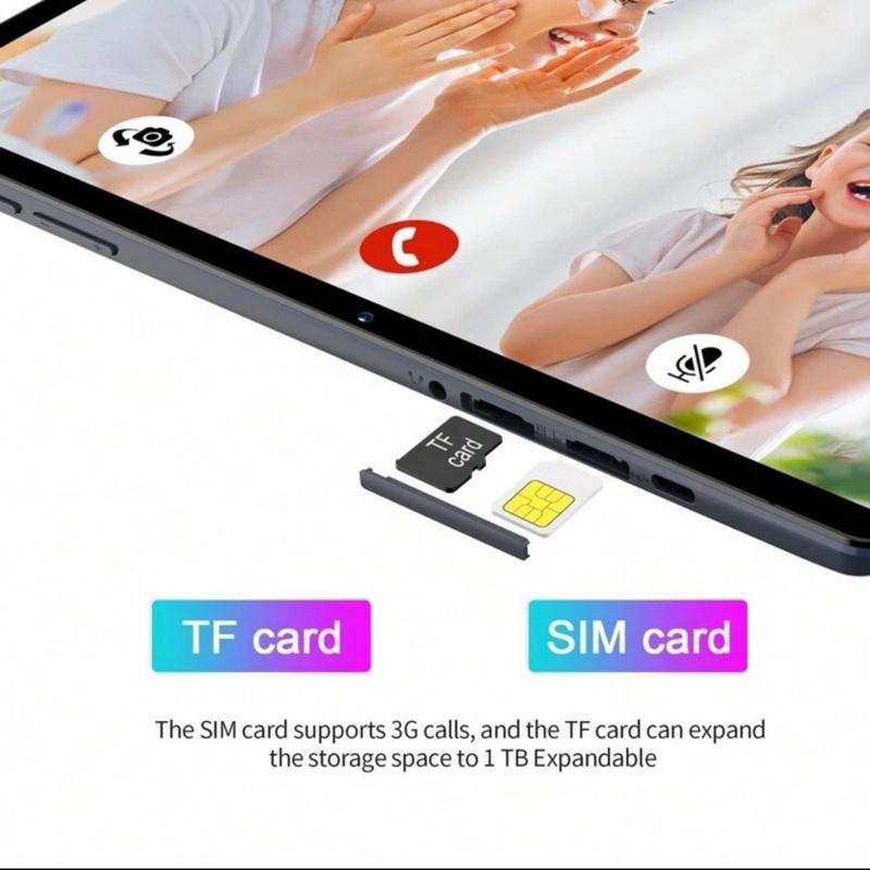 Pritom 10 Inch HD Touch Screen Android Tablet 2GB RAM 64GB ROM 512GB Expand WiFi Wireless Dual Camera GMS Certified Latest Android 13 OS No Charger - Durable, Games, Cellphone, Port, Smartphone, Device 1