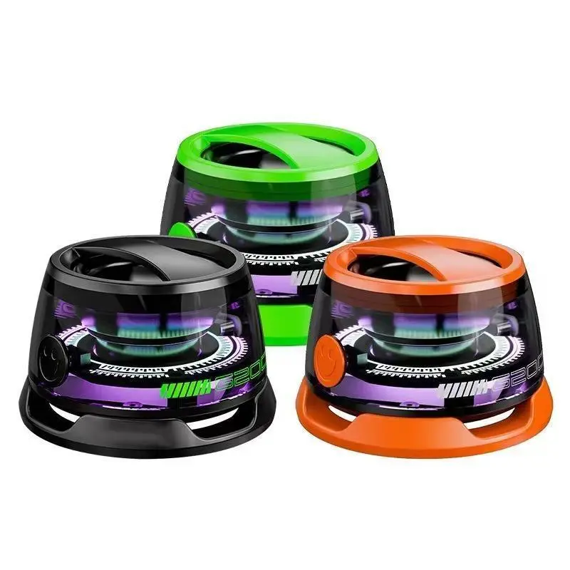 Magnetic Bluetooth Speaker, Portable MVini Wireless Speaker, Premium Sound Quality,TWS Stereo Sync,7H Playtime Compatible with iPhone 13/14/15/16, ldeal for Travelling, Camping, Cyclin Audio Colorful Metal Connection Lanyard Smartphone