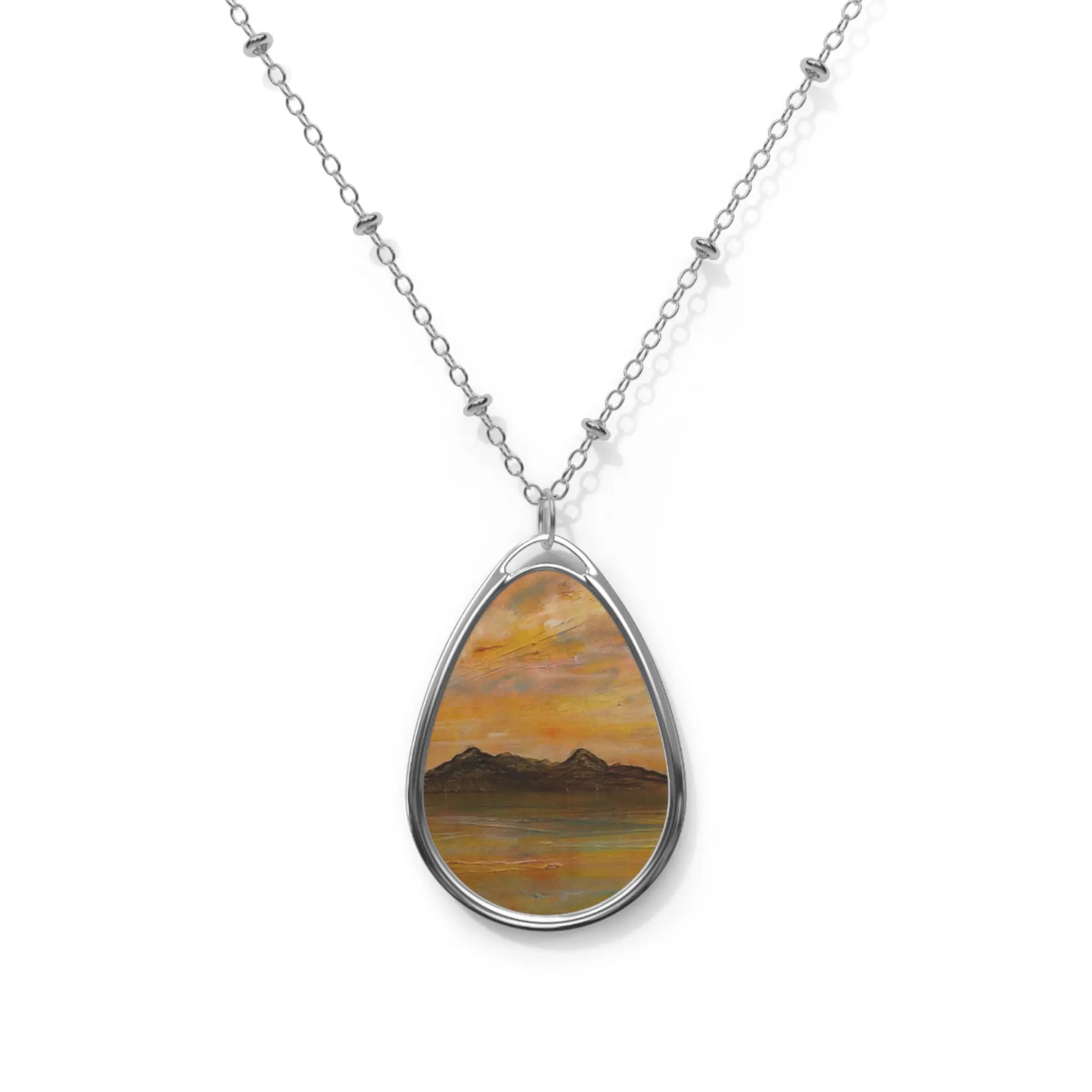Arran Dusk Art Necklace