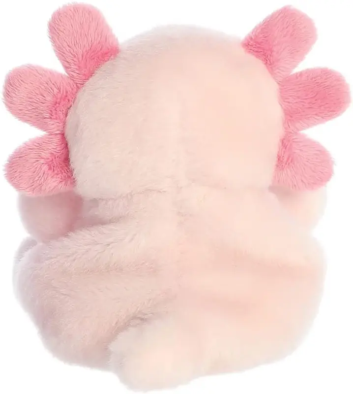 Compact & Cuddly: At 5 inches, this charming axolotl fits perfectly in your palm, making it easy to carry anywhere.  Super Soft & Huggable: Made with high-quality plush material, the Palm Pals Axolotl is irresistibly soft to the touch. 3