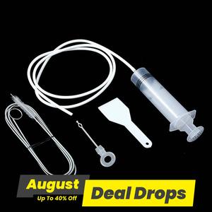 5pcs Refrigerator Drain Hole Cleaning Tool Kit, Dredging Tool, Blockage Dredger, Water Outlet Cleaner Kit, Pipe Unclogging Agent, Anti Clogging Drainage, Drain Clog Remover