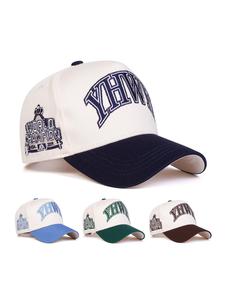 Unisex Casual Letter Embroidery Baseball Cap, Outdoor Adjustable Sun Protection Cap, Fashion Accessories for Men & Women for All Season, Embroidered Snapback Cap