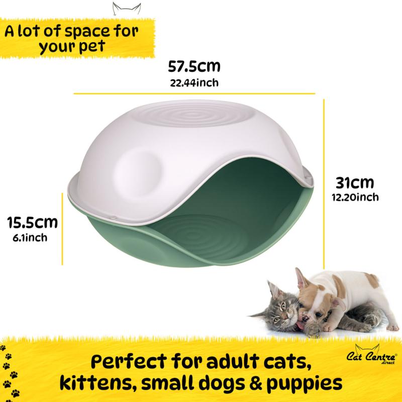 Product Introduction of Cat Dog Bed Windproof Outdoor Plastic Shelter Pet Kitten House Kennel Crate Pod 23