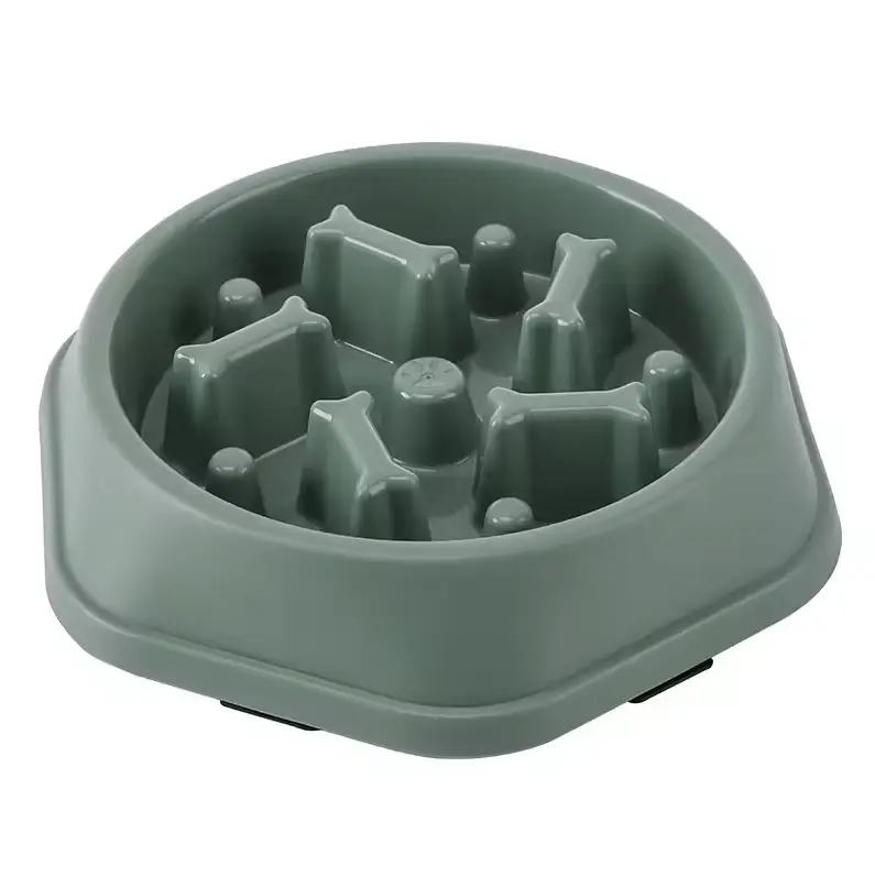 Pet Dog Cat Bowl Non Slip Stainless Steel Feeding Food Water Dish Travel Portable" 6