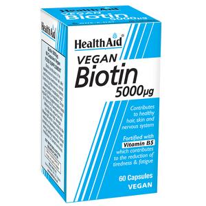 Value	%NRV Biotin	5000μg	10000 Pantothenic Acid	50mg	833 *: EC Nutrient Reference Value Not Yet Established Bulking Agent (rice powder, microcrystalline cellulose), Pantothenic Acid, Anti-caking Agent (veg. magnesium stearate), D-Biotin.
