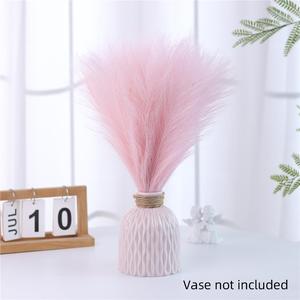 Faux Reed, 6counts Artificial Floral Decoration Without Vase, Decoration Supplies For Home Living Room Bedroom Dining Room Wedding Party, Valentine's Day Gift Idea, Flower Arrangement