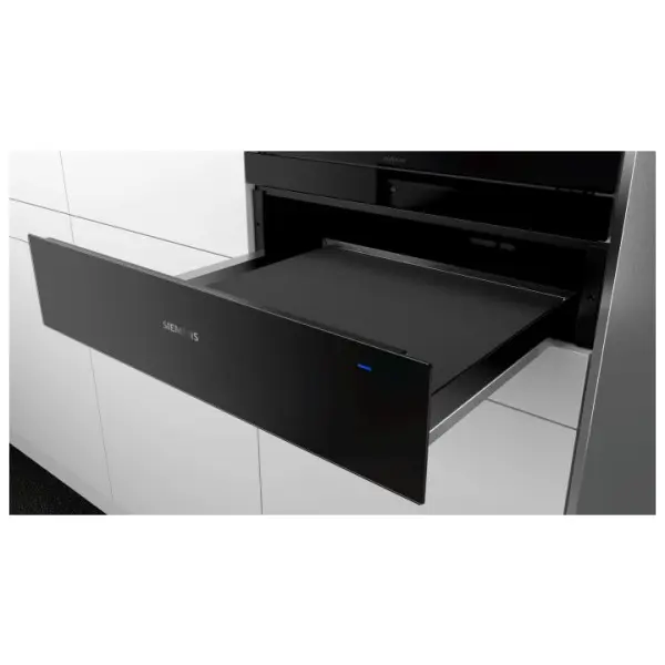 Siemens BI510CNR0B Warming Drawer, Black/Stainless Steel