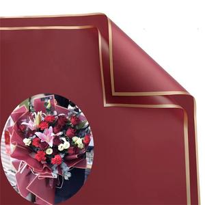 Flower Wrapping Paper, 20pcs/set Waterproof Translucent Matte Gift Wrapping Paper, Gift Packaging Supplies for Flower Shop Bouquet