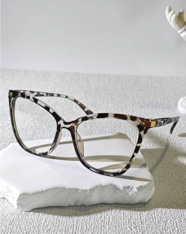 3PCS Oversized Cat Eye Glasses for Women – Fashionable Computer & Reading Eyewear, Prescription-Ready 3