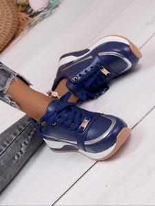 Women's Fashionable Lace up Low Top Sneakers, Lightweight Breathable Comfortable Sports Running Shoes for Daily Wear, Perfect for Students and Outdoor Sports