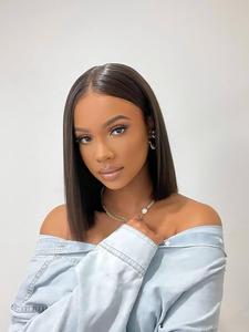 4x4 Bob Lace Closure Straight Wig Human Hair 4x4 HD Transparent Lace Wigs Bob Hair For Women