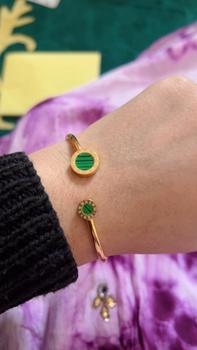 Product Review of NEW ARRIVALS choose from live 18k gold plated stainless jewellery from C**e 0