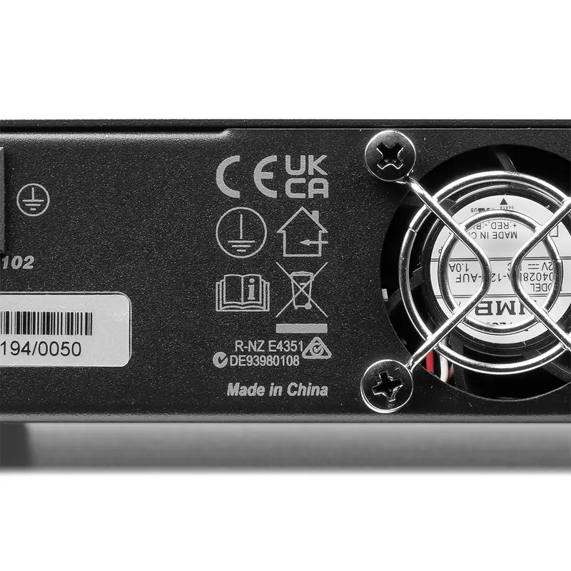 PD PMDA4500 4-Channel 100V Line Multi Zone Power Amplifier - 4x 500W 5