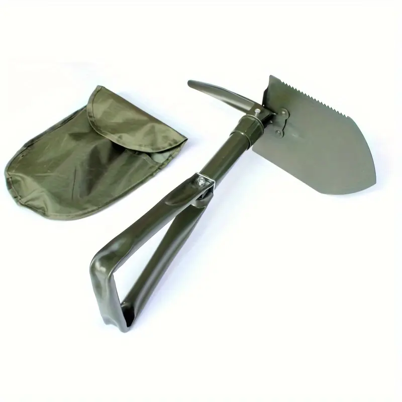 Ultimate Folding Shovel - Portable Multi-Tool for Camping, Hiking, Fishing, and Gardening - Durable Metal Construction, Compact, and Lightweight for Outdoor Enthusiasts 4