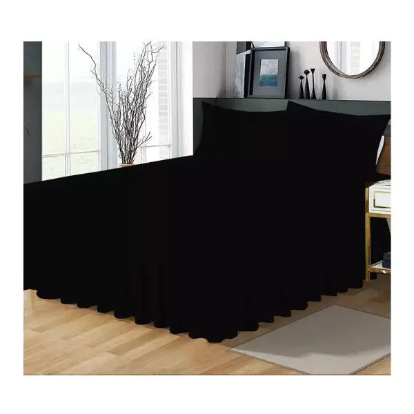 Extra Deep Fitted Valance Sheet for Beds - Single, Double, King Size - Pillowcases Available 7