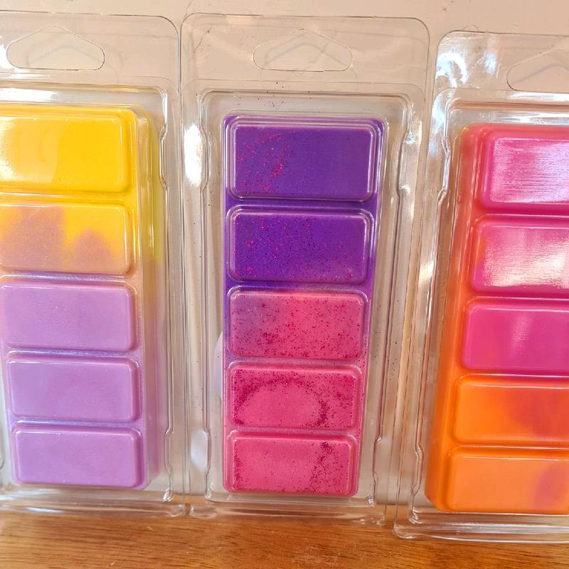 M-Z Wax Melt Snap Bars, Various Fragrances, Home Fragrance Wax Melts - 50g Clamshells - Perfume, Aroma Scented Candle Freshener Decor Ornaments 4