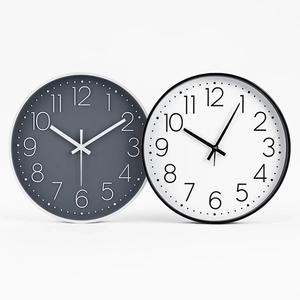 Classic Wall Clock Silent Sweep Movement Bedroom Office Kitchen Home Round Clock