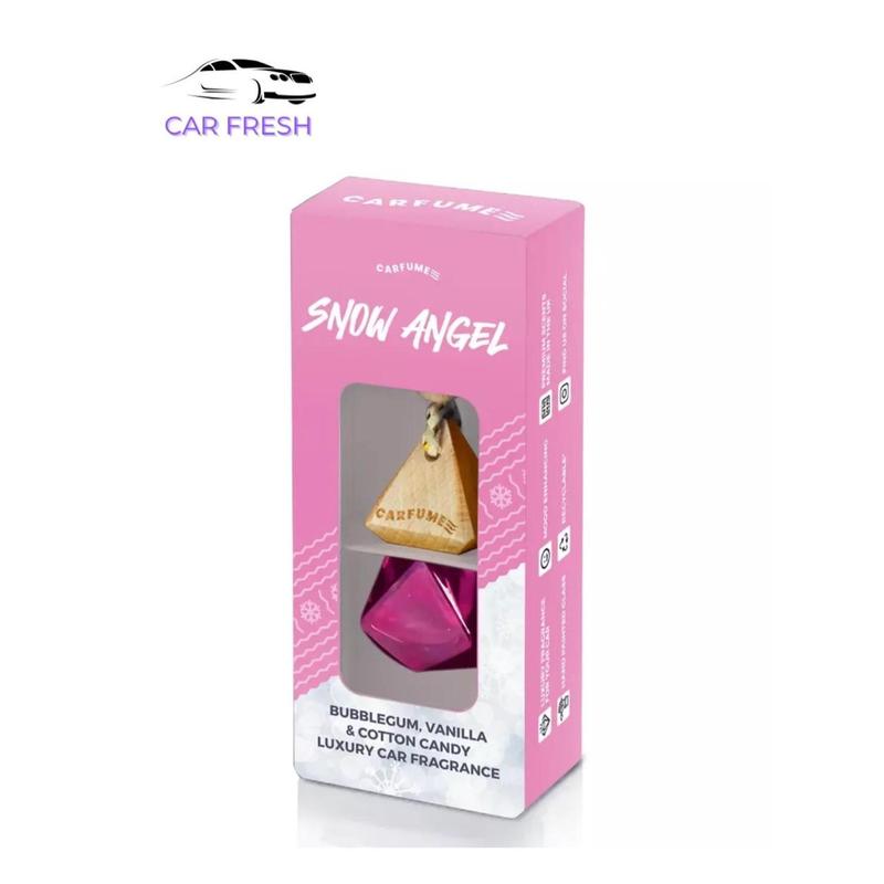 Carfume Snow Angel - Luxury Car Oil Diffuser, Air Freshner , 2