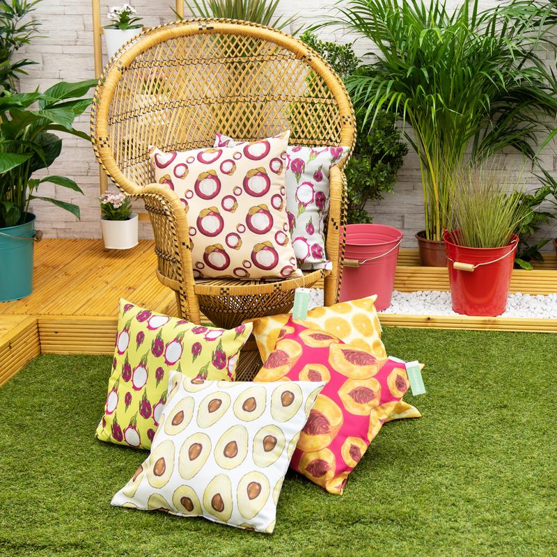 Garden Decorative Cushion Covers Water Resistant Cushions Cover Printed Pillows 9