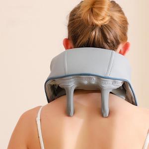 Electric Neck & Shoulder Kneading Massager, Lightweight Professional Neck & Shoulder Massage Tool, Beauty & Personal Care Appliances for Home & Travel, Grey