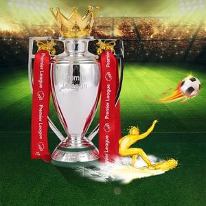 Football Trophy with Base, 1 Count Premier League Match Trophy, Football Memorial Medal, Sports Accessories for Home & Office Decor