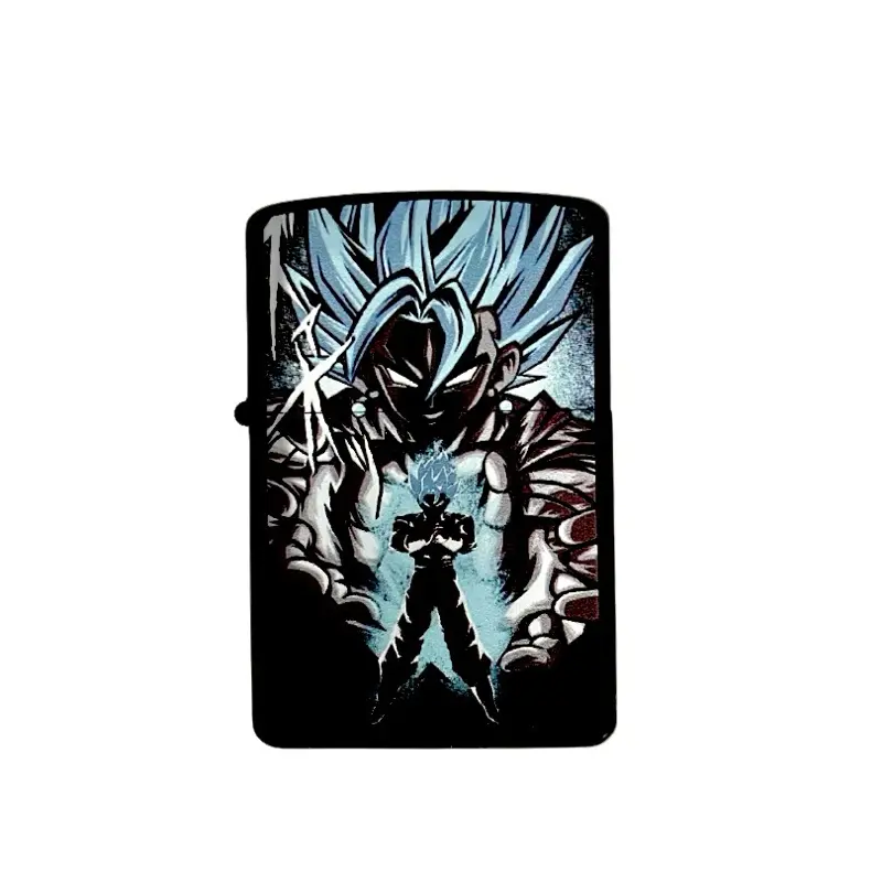 Vegito Design Metal Lighter Premium Case - Magnetic, Multi-functional Lighter Holder for Outdoor Camping, Travel & Golf, Lighter