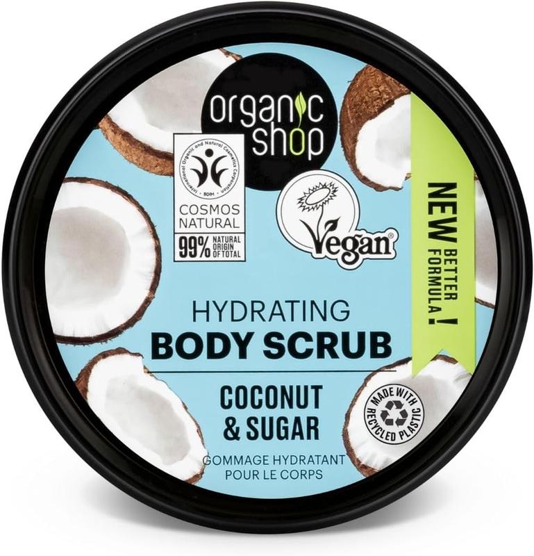 Organic Shop 250ml Body Scrub Hydrating Coconut 5