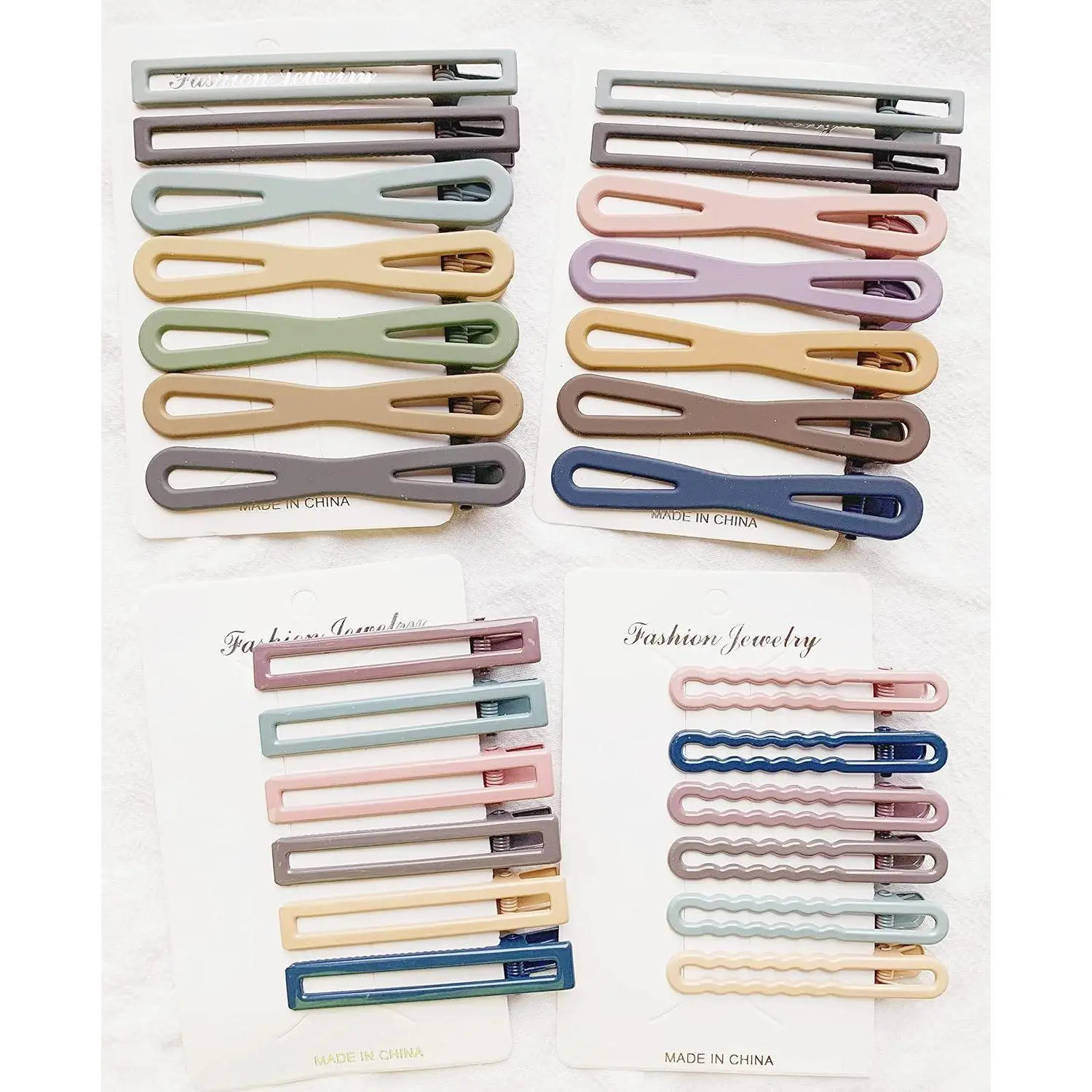 1 pieces hair clips, matte frosted and glossy, hair pins for styling, non-slip hair barrettes hair accessories, for girls, women