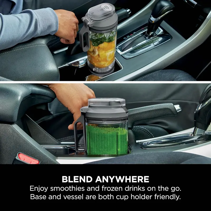 Blast Max Portable Blender, 570ml, Rechargeable Battery, Blending Cup & Leak-proof Lid, 3x Blend Functions, Makes Smoothies, Protein Shakes, Blends Ice & Frozen Fruit, Cool Grey BC251UKGY 8