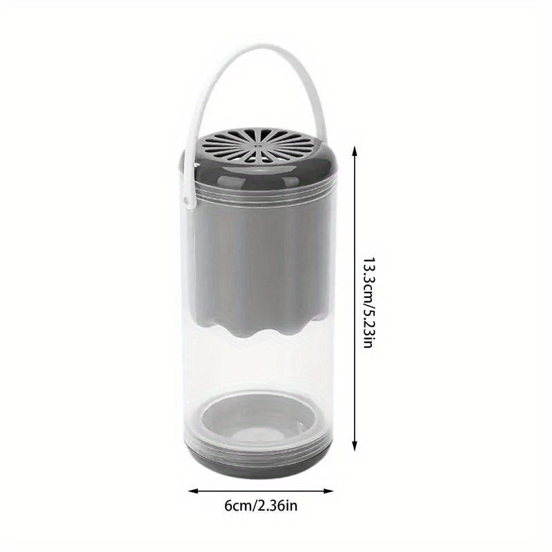 Product Introduction of 1-4 Pcs Hanging Moisture Box with Black Lid, Mold and Moisture Resistant Drying Box for Wardrobe and Home Indoor Use, Transparent Storage Container 6