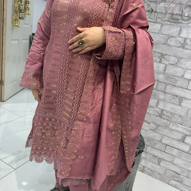 Three piece khaadi material suits on offer specifically for summer Clothes Asian 5