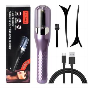 2 in 1 Electric Hair Clipper, 1 Set Portable Cordless Split Ends Hair Cutter, Household Multifunctional Hair Split Trimmer, Hair Trimmer for Women