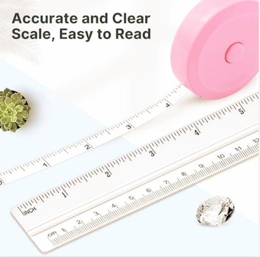 Retractable Measuring Tape Sided Flexible Ruler For For Body Measurements Craft Fabric Cloth Tailor Sewing Weight Loss 3