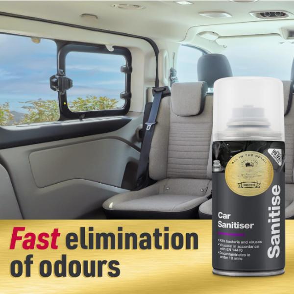 Car Air Freshener Odour Bomb & Air Con Cleaner, 150ml Capacity 3