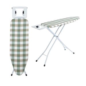 CROWNSHOP Ironing Board Foldable Universal Non Slip Ultra Lightweight Iron Board Adjustable Height Ironing Board Space Savier Ironing Tabl