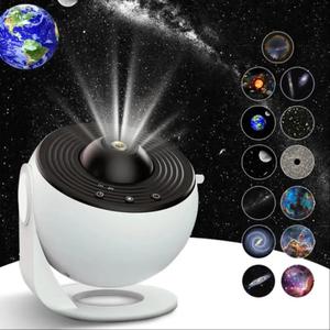 Earth Ball Projector, Galaxy Starry Sky Projector with 12 Films, USB Powered Projector Lamp, Decorative Light for Home Bedroom