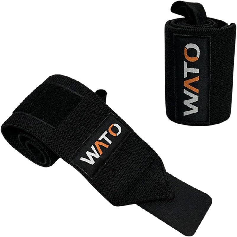 Lifting Wrist Strap Sports Wristband with Adjustable Fastener Tape Thumb Loop Design Compression Guard for Weightlifting Gym Fitness Elastic Pressure 0