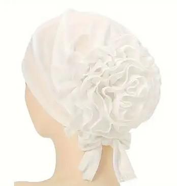 Women's Best Turkish Underscarf Pandana Hijab Cap - 100% Cotton Volume Headband Islamic Bonnet Girls Cotton Black, White, Pink 4